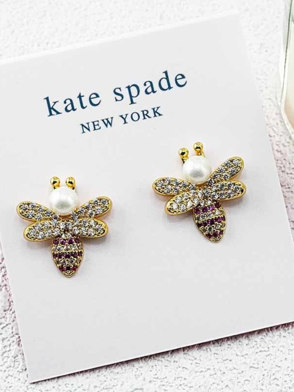 Kate Spade Bee Stud Earrings - Picture 3 of 5